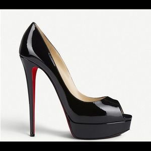 Christian Louboutin Lady Peep 150 Patent Calf 40.5